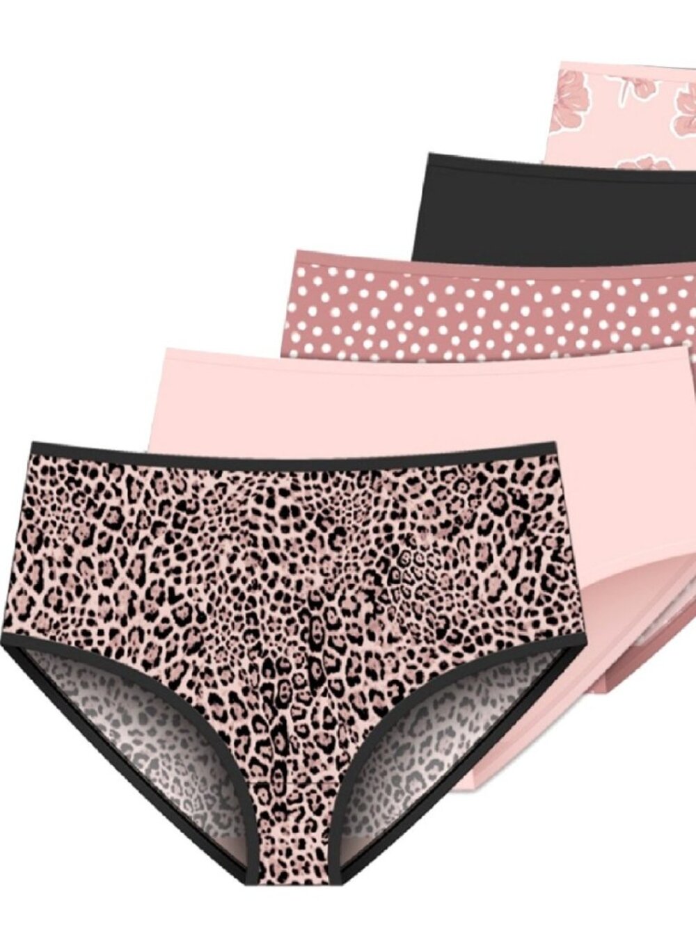Marilyn Monroe Women's Stretch Brushed Microfiber Brief Panties